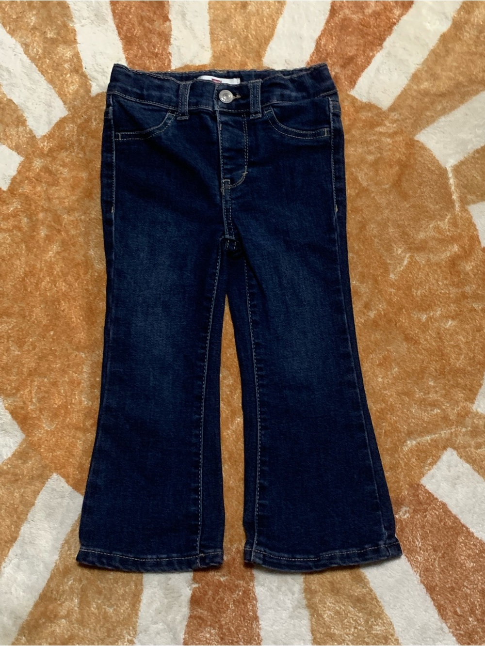 Levi's Kids Dark Indigo Flare Jeans